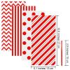 Aneco 100 Pack Red Cellophane Bags 10.6 x 5.1 Inch Plastic Candy Bags Gift Bags Goodie Bags with Twist Ties for Valentine, Birthday, Gift Cookie Snack Packing Party Favor Supplies view 2