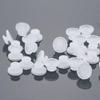 10 Pcs Transparent Orthodontic Composite Lingual Buttons Dental Bondable Round Base view 1