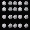10 Pcs Transparent Orthodontic Composite Lingual Buttons Dental Bondable Round Base view 4