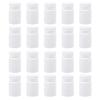 30pcs Medicine Bottle Empty Plastic Capsule Case Reagent Bottle Medicine with Screw Cap for Home Travel Outdoor view 1