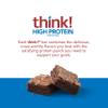 think! Protein Bars, High Protein Snacks, Gluten Free, Sugar Free Energy Bar with Whey Protein Isolate, Brownie Crunch, Nutrition Bars without Artificial Sweeteners, 2.1 Oz (12 Count) view 3