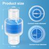 6 Nispira HME Heat Moisture Exchanger Filter in-Line Humidification Solution Unit for CPAP biPAP Machine & Mask, Z1, Z2, Dreamstation, Individually Sealed Packaging view 4