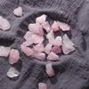 Apengshi 1/2 lb(230g Natural Rose Quartz Crystal Tumbled Rough Stone Healing Crystal Chakra Raw Stone Meditation Reiki Collection view 4