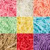 homeemoh 100g Shredded Tissue Paper Colorful Cut Paper Shred Filler for Gift Boxes, Gift Wrapping Basket Filler,Red view 4