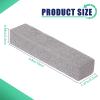 100 Pack Pumice Stone for Toilet Cleaning Bowl Stick Toilet Pumice Scouring Pad Pumice Stick Cleaner for Toilet, Bathtubs, Bathroom, Kitchen Sink, Pool, Grill, 5.9 x 1.37 x 0.98 Inch view 2