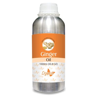 Crysalis Ginger (Zingiber officinale) Oil - 33.8 Fl Oz (1000ml)