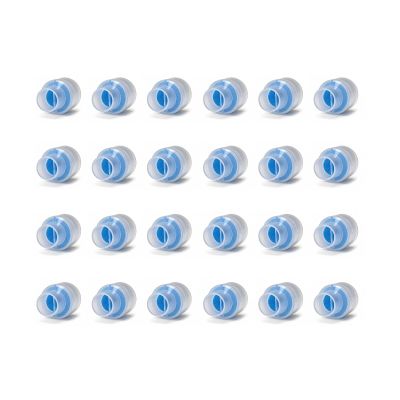 24 Pcs Nispira HME Heat Moisture Exchanger Filter in-Line Humidification Solution Unit for CPAP biPAP Machine & Mask, Z1, Z2, Dreamstation