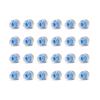 24 Pcs Nispira HME Heat Moisture Exchanger Filter in-Line Humidification Solution Unit for CPAP biPAP Machine & Mask, Z1, Z2, Dreamstation view 1