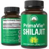 PrimaVie Purified Shilajit Capsules Made with Pure Shilajit Powder. Clinically Tested Natural Supplement with 40+ Trace Minerals, Fulvic Acid. Tablets Support Mitochondria + Brain Function view 1