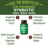 Synbiotic = Prebiotic + Probiotic + Postbiotic 3-in-1 Supplement with Clinically Tested Ingredients. Pre And Probiotics Plus Important Tributyrin Postbiotics For Gut. Vegan Capsules For Women + Men view 2