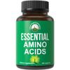 All 9 Essential Amino Acids Supplement. Capsules with 3X More Leucine for Muscle Recovery, Growth. EAA Supplement Better Than BCAA / BCAAS Branched Chain Aminos Acid. USA Tested EAAs for Men + Women view 1
