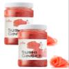 Fusion Select 2 Packs Sushi Ginger - Natural Sliced Gari, Pickled Ginger for Sushi - No MSG, Non-GMO - Spicy, Sour, Sweet & Salty Taste Notes - Side Dish For Sashimi, Sushi Ingredients - 12oz view 1
