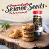 Fusion Select Roasted Black Sesame Seeds - Natural Toasted Sesame Seeds - Crispy, Crunchy, Nutty Taste for Asian, Mediterranean & Middle Eastern Cuisine - Salad, Soup, Noodle & Sushi Topping view 3