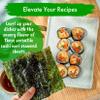 Fusion Select Full Sheet Roasted Seaweed Sheets for Sushi Rolls - Japanese Nori Sheets For Sushi, California Roll, Onigiri, Musubi, Maki, Bento, Dried Seaweed Snack - Full Sheets of Yaki Nori (100 Counts) view 3