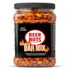 Beer Nuts Habanero Bar Mix, Fiery Hot Habanero Mix Of Peanuts, Corn Sticks & Insane Grain, Spicy Bar Mix for Any Party, Resealable Jar (12oz, Habenero) view 1
