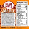 Beer Nuts Habanero Bar Mix, Fiery Hot Habanero Mix Of Peanuts, Corn Sticks & Insane Grain, Spicy Bar Mix for Any Party, Resealable Jar (12oz, Habenero) view 2