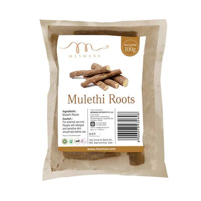 Admart Mulethi/Yashtimadhu/Jeshthamadha/Glycyrrhiza glabra/Licorice Root 100g