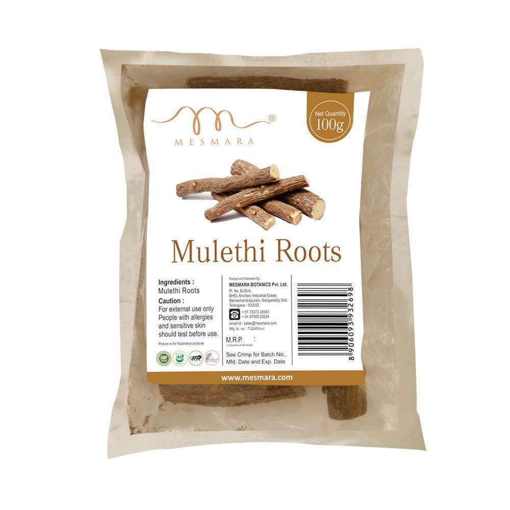 Admart Mulethi/Yashtimadhu/Jeshthamadha/Glycyrrhiza glabra/Licorice Root 100g