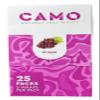 Camo Natural Leaf Rolling Papers Pre-wrap Full Box 25 Packs (5 sheets per pack) + RSV Scoop Card (Grape) view 1