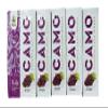 Camo Natural Leaf Rolling Papers Pre-wrap Full Box 25 Packs (5 sheets per pack) + RSV Scoop Card (Grape) view 3