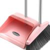 Broom and Dustpan Set for Home - Dust Pans with Long Handle - Outdoor Indoor for Home Kitchen Room Office,Must Haves for Home, Broom and Dust Pan Set with Long Handle,Pink view 1