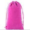 Sansam Large Velvet Drawstring Gift Bag  10pcs Jewelry & Accessory Pouch for Bracelets, Necklaces & Gifts, Tarot Rune Bags, Purse Storage Bags, Rose view 2
