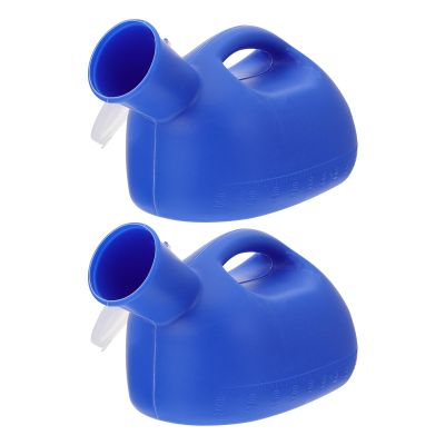 ULTECHNOVO Adult Urinal with Lid 67 Oz Large Capacity Portable Male Urine Bottle Odor Resistant Spill Proof for Elderly Bedridden Travel and Home Use