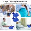 ULTECHNOVO Adult Urinal with Lid 67 Oz Large Capacity Portable Male Urine Bottle Odor Resistant Spill Proof for Elderly Bedridden Travel and Home Use view 4