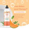 Therapy Clean Dish Soap Fresh Herb & Melon (6-Pack), Dishwashing Liquid, Dishwasher Soap, Natural Dish Soap Refill, Dishsoap, Dish Washing Liquids, Bottle Soap view 3