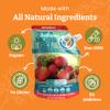 Yemay Organic Sea Moss Gel Organic Raw | Wildcrafted Seamoss Gel Enhanced with Real Fruit, Supports Immunity, Energy, Digestion, Hair, Skin & Nails | 16 oz, Strawberry Flavor view 4