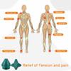 AOT Trigger Point Massage Ball Deep Tissue, Manual Massage Balls Kit with Suction Cup to Relieve Muscle Pain and Tension in The Back, Neck, arms, Shoulders and Legs (Green) view 4