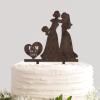 Rustic Wood Lesbian Wedding Cake Topper Durable Rural Chic Cake Insert Mrs And Mrs Wooden Cake Decoration for Lesbian Wedding Party Decor Wedding Gift for Lesbian Couple view 1