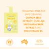 Jack N' Jill Natural Bathtime Baby Wash - Baby Wash for Sensitive Skin, Hypoallergenic, Fragrance Free, Dermatologically Tested, Perfect for Newborns, Vegan - Scent Free, 300 mL (Pack of 1) view 3