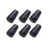 6pcs Walking Stick Tips, Replacement Rubber Tips for Walking Sticks, Trekking Pole Tips Baskets Hiking Pole Tips Feet Shock Absorption Rubber Cane Tips 11mm Diameter Survival Hiking Stick Accessories view 1