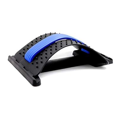 AQIQQ Back Stretcher, Multi-Level Back Cracker, Upper & Lower Back Pain Relief Device for Herniated Disc, Sciatica, Scoliosis.