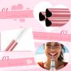 36 Pack Heart Shape Metal Straws Reusable Stainless Steel Drinking Straws with 4 Cleaning Brushes for Tumblers Beverage Drinks Milkshake Cocktails (Pink) view 3