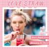 36 Pack Heart Shape Metal Straws Reusable Stainless Steel Drinking Straws with 4 Cleaning Brushes for Tumblers Beverage Drinks Milkshake Cocktails (Pink) view 4
