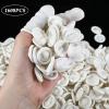 1600 Pcs Latex Finger Cots, Disposable Medium Fingertip Protector Gloves White Finger Covers for Industrial, Beauty, Pet and More, Medium view 2