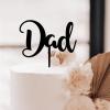 ENEDNATE Father's Day Cake Topper Dad Men Dad Father Grandpa Husband Birthday Party Cake Decoration view 2
