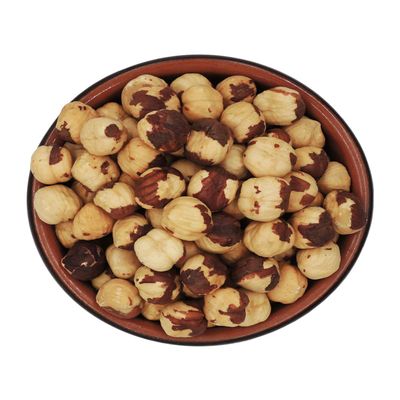 Ha Gee's Farm Roasted, Blanched, Unsalted Turkish Hazelnuts ready to eat resealable bag (Natural, 3 Pound)