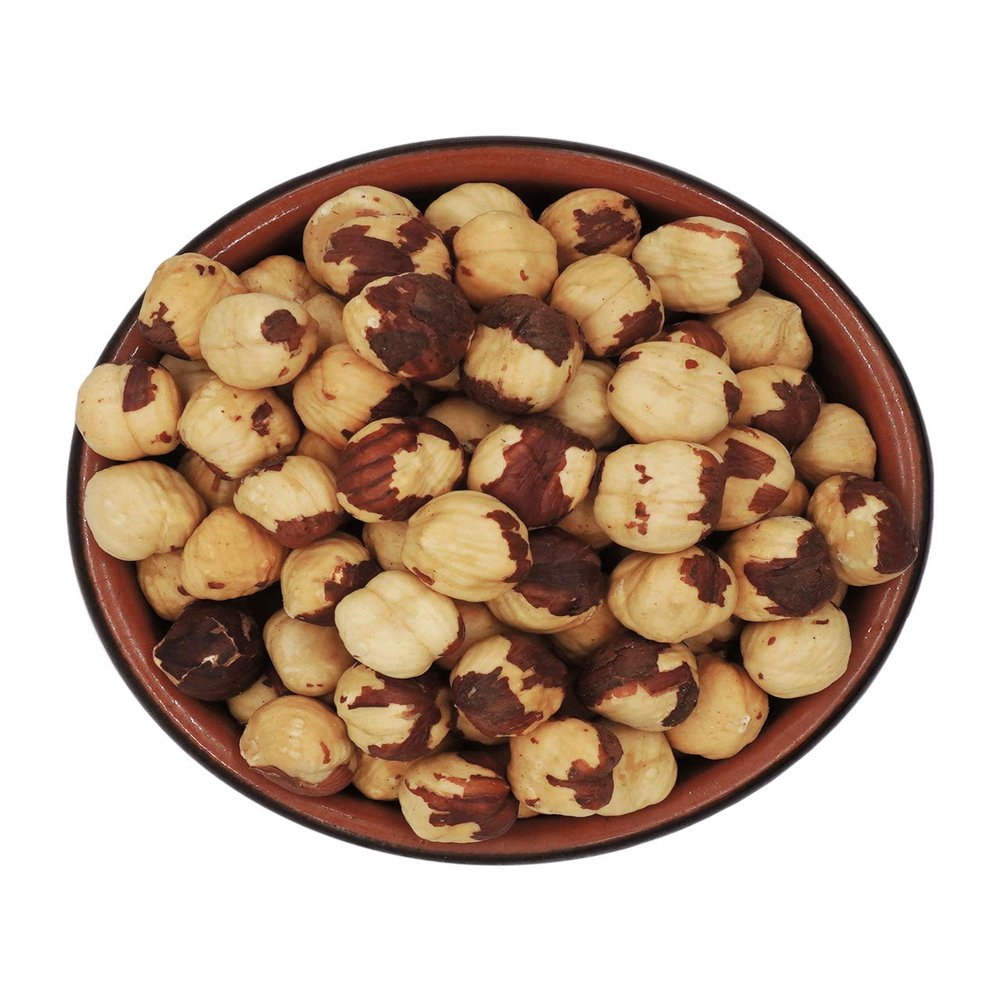 Ha Gee's Farm Roasted, Blanched, Unsalted Turkish Hazelnuts ready to eat resealable bag (Natural, 3 Pound)