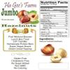 Ha Gee's Farm Roasted, Blanched, Unsalted Turkish Hazelnuts ready to eat resealable bag (Natural, 3 Pound) view 4