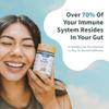 Snap Supplements Gut Health Supplement with Probiotics for Women & Men, Digestive Enzymes & Prebiotics - Turmeric, Aloe, Pylopass & Zinc, 50 Vegetarian Capsules view 4