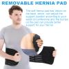 HKJD Abdominal Hernia Belt for Men & Women Plus Size, Umbilical Support for Belly Button Hernia Support, Pain and Discomfort Relief from Umbilical, Navel, Ventral and Incisional Hernias (47"-59" 2XL/3XL) view 2
