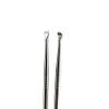 Airgoesin 2pcs Longer 7" Tonsil Stone Remover Pick Tonsillolith Premium Tool Stainless Steel Oral Cleaner to Get Rid of Bad Breath with 10 Silicone Caps view 3
