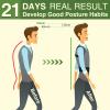 ZHUNPOCT Posture Corrector Back Support for Hunched Back, Kyphosis and Vertebral Compression Fracture Men and Women (Medium) view 2