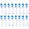 Replacement Brush Heads Compatible with Oral B- Double Clean Design, Double Clean Brush Heads, Compatible with Braun Oral-B Dual Clean Electric Toothbrush (16-Pack) view 1