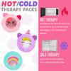 LotFancy Kids Ice Packs for Boo Boos, 3 Pack, Reusable Hot Cold Packs with Cute Plush Sleeves, Small Round Gel Pads for Injuries, Headache, Fever, Wisdom Teeth, Pain Relief, 4.75 view 4