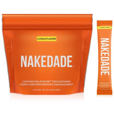 Nakedade Citrus  Performance Enhancing Sports Drink Powder - Electrolyte Powder  No GMOs or Artificial Sweeteners, Gluten-Free, Soy-Free, Dairy-Free 