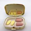 AmyZone Metal Pill Organizer Travel Friendly Portable Compact Pill Box Cute Pill Case to Hold Vitamins/Tylenol/Fish Oil/Supplements/Meds/Tablet for Purse/Pocket(Mommy Fuel) view 4